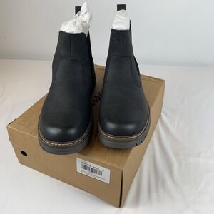 Jousen Men's Black Chelsea Ankle Boot NIB Size 11 Pull On